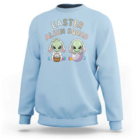 Funny Easter Alien Squad Bunny Ears Gift Sweatshirt