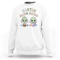 Funny Easter Alien Squad Bunny Ears Gift Sweatshirt