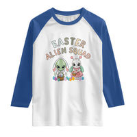 Easter Alien Squad Raglan Shirt Funny UFO Lover Gift