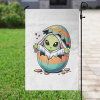 Funny Alien Bunny Ears Easter Garden Flag Extraterrestrial Gift