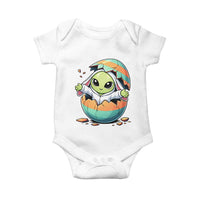 Funny Alien Bunny Ears Easter Baby Onesie Extraterrestrial Gift