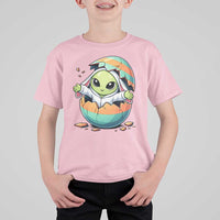 Funny Alien Bunny Ears Easter T Shirt For Kid Extraterrestrial Gift