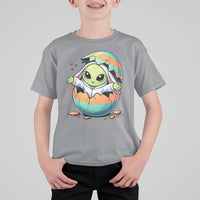Funny Alien Bunny Ears Easter T Shirt For Kid Extraterrestrial Gift