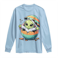 Funny Alien Bunny Ears Easter Long Sleeve Shirt Extraterrestrial Gift
