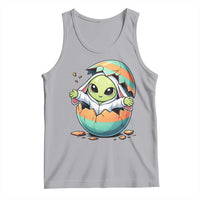 Funny Alien Bunny Ears Easter Tank Top Extraterrestrial Gift