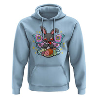 Funny Easter Bunny Mothman Loves Glazed Ham Hoodie