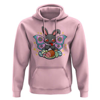 Funny Easter Bunny Mothman Loves Glazed Ham Hoodie