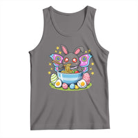 Funny Easter Mothman Eating Ramen Tank Top Cryptid Lover Gift