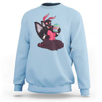 Sexy Easter Bunny Mothman Sweatshirt Cryptid Humor Gift