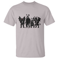 Funny Easter Cryptid Squad T Shirt Bigfoot Mothman Jersey Devil Chupacabra Gift