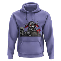 Gothic Easter Bunny Hoodie Dark Aesthetic Rabbit Gift