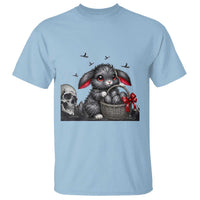 Gothic Easter Bunny T Shirt Dark Aesthetic Rabbit Gift