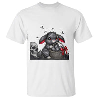 Gothic Easter Bunny T Shirt Dark Aesthetic Rabbit Gift