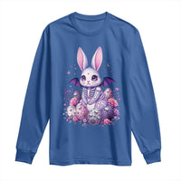 Cute Spooky Easter Bunny Long Sleeve Shirt Pastel Goth Rabbit Gift
