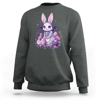 Cute Spooky Easter Bunny Sweatshirt Pastel Goth Rabbit Gift