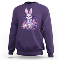 Cute Spooky Easter Bunny Sweatshirt Pastel Goth Rabbit Gift