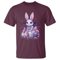 Cute Spooky Easter Bunny T Shirt Pastel Goth Rabbit Gift
