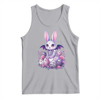 Cute Spooky Easter Bunny Tank Top Pastel Goth Rabbit Gift