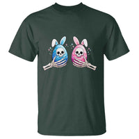 Gothic Easter Gift T Shirt Skeleton Hands Holding Easter Eggs