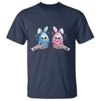 Gothic Easter Gift T Shirt Skeleton Hands Holding Easter Eggs