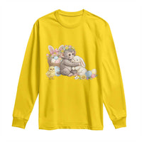 Cute Punch Baby Monkey Easter Long Sleeve Shirt Funny Animal Gift