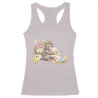 Cute Punch Baby Monkey Easter Racerback Tank Top Funny Animal Gift