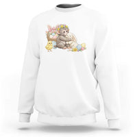 Cute Punch Baby Monkey Easter Sweatshirt Funny Animal Gift