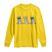 Camo Easter Bunny Long Sleeve Shirt Funny Hunter Easter Gift