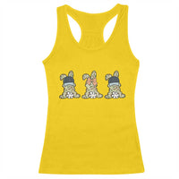 Camo Easter Bunny Racerback Tank Top Funny Hunter Easter Gift