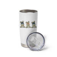 Camo Easter Bunny Tumbler Cup Funny Hunter Easter Gift