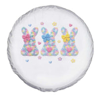 Faux Yarn Easter Bunny Effect Printed Spare Tire Cover Coquette Aesthetic Gift