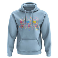 Faux Yarn Easter Bunny Effect Printed Hoodie Coquette Aesthetic Gift