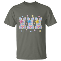 Faux Yarn Easter Bunny Effect Printed T Shirt Coquette Aesthetic Gift