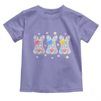 Faux Yarn Easter Bunny Effect Printed Toddler T Shirt Coquette Aesthetic Gift