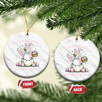 Easter Goose On The Loose Ceramic Ornament Funny Easter Egg Hunt Gift