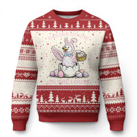 Easter Goose On The Loose Ugly Christmas Sweater Funny Easter Egg Hunt Gift