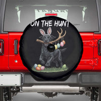 Funny Easter Hunting Dog Spare Tire Cover Labrador Bunny Ears On The Hunt