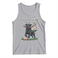 Funny Easter Hunting Dog Tank Top Labrador Bunny Ears On The Hunt