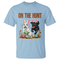 Funny Easter Labrador Bunny Ears T Shirt On The Hunt