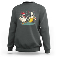 Funny Banana Chicken Dance Sweatshirt Chaos Dance Meme Graphic