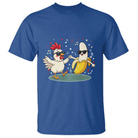 Funny Banana Chicken Dance T Shirt Chaos Dance Meme Graphic