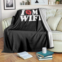 Funny Marriage Gift Throw Blanket I Love My Wife