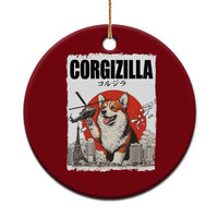 Corgizilla Giant Ceramic Ornament Funny Corgi Monster Roaring Tokyo Japan