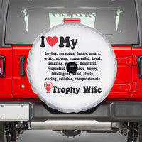 Funny Trophy Wife Quote Spare Tire Cover Loving Gorgeous Smart Wife Appreciation Gift