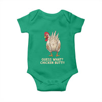 Guess What Chicken Butt Joke Baby Onesie Funny Chicken Lover Graphic