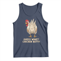 Guess What Chicken Butt Joke Tank Top Funny Chicken Lover Graphic
