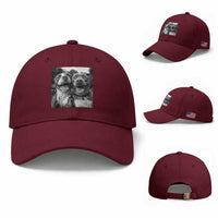 Pitbull Selfie Meme Baseball Cap Funny Dog Lover Graphic