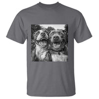 Pitbull Selfie Meme T Shirt Funny Dog Lover Graphic