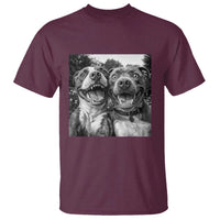 Pitbull Selfie Meme T Shirt Funny Dog Lover Graphic