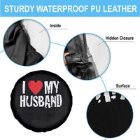 Cool Marriage Humor Gift For Wife Spare Tire Cover I Love My Husband